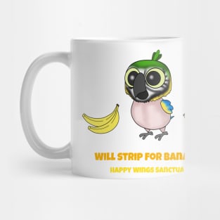 HWS Nerdy Birdy ~ Blue & Gold Macaw Mug